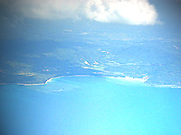 The curvy coastline of Phuket Island