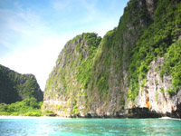 The South Side of Maya Bay